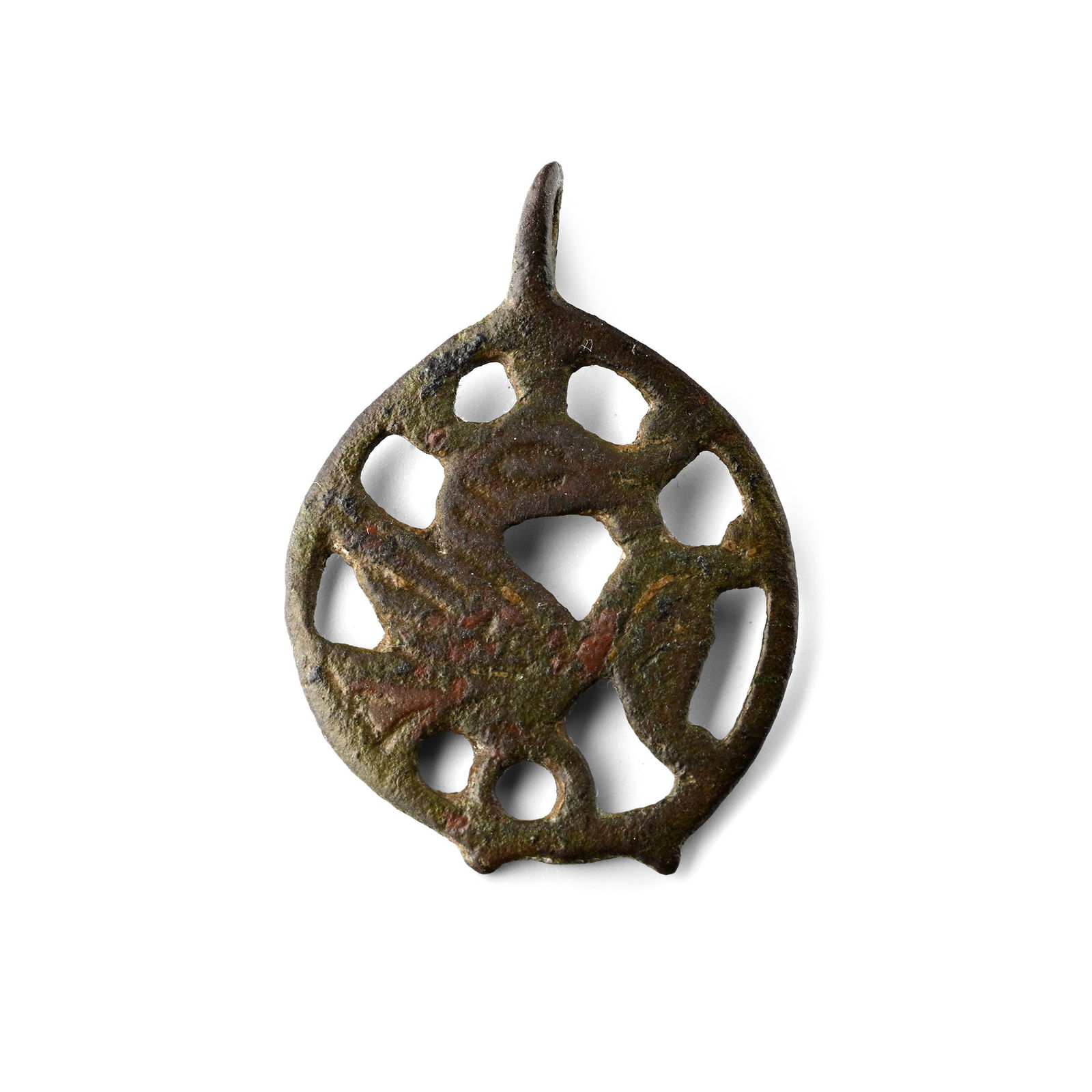 Anglo-Scandinavian Viking Bronze Pendant (1 of 1)