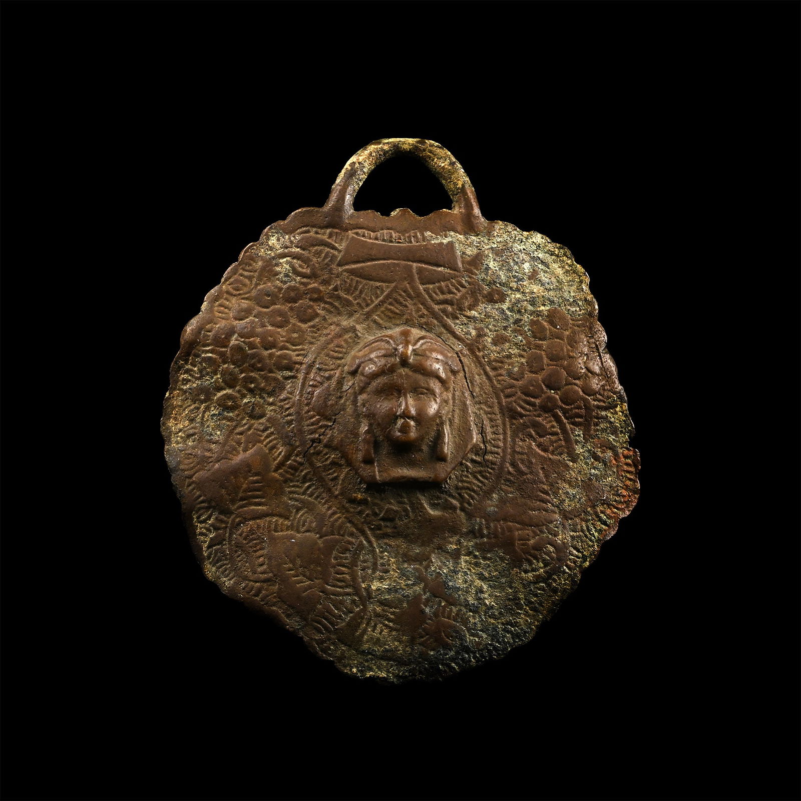 Large Post Medieval Bronze Plaque (1 of 1)