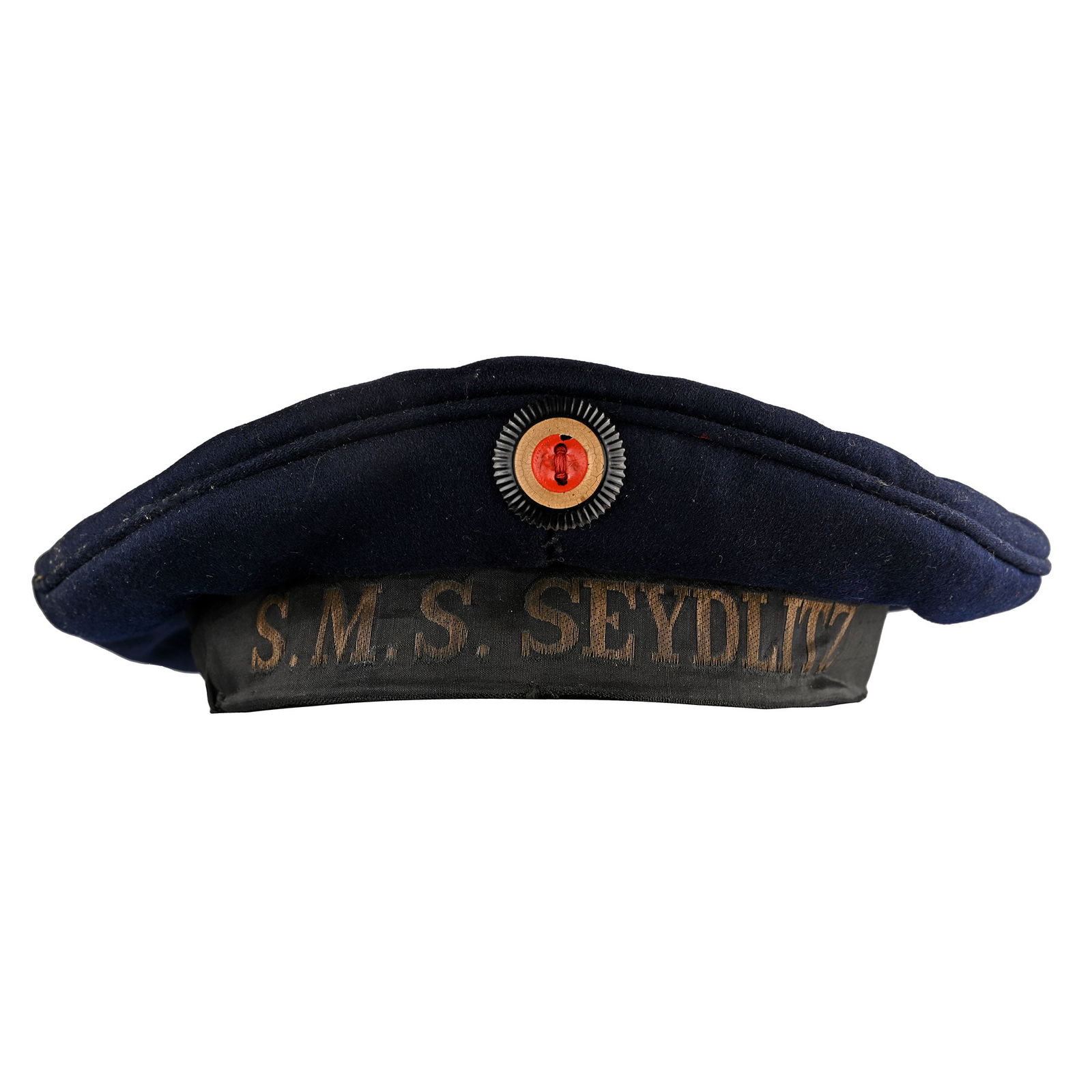 German WWI Kriegsmarine S.M.S. SEYDLITZ Cap (1 of 1)