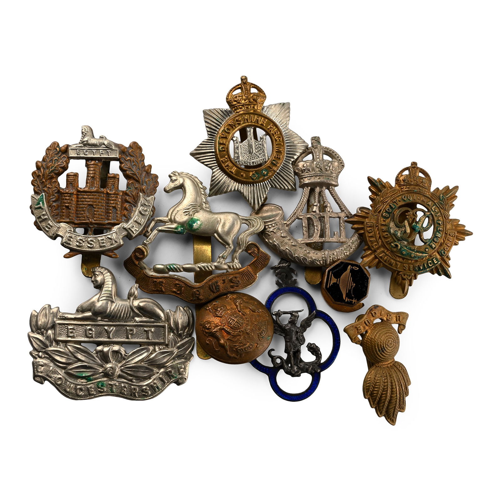 British Cap Badge and Other Item Group (1 of 1)
