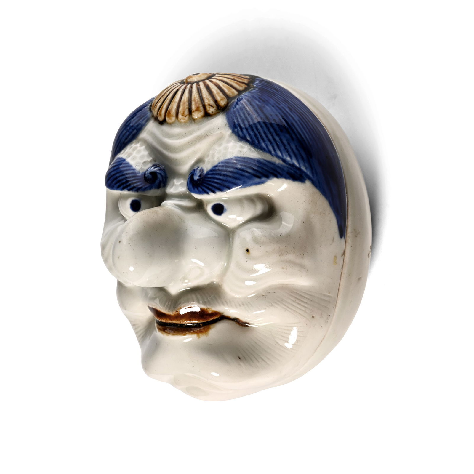 Japanese Ceramic Lidded Box (1 of 1)