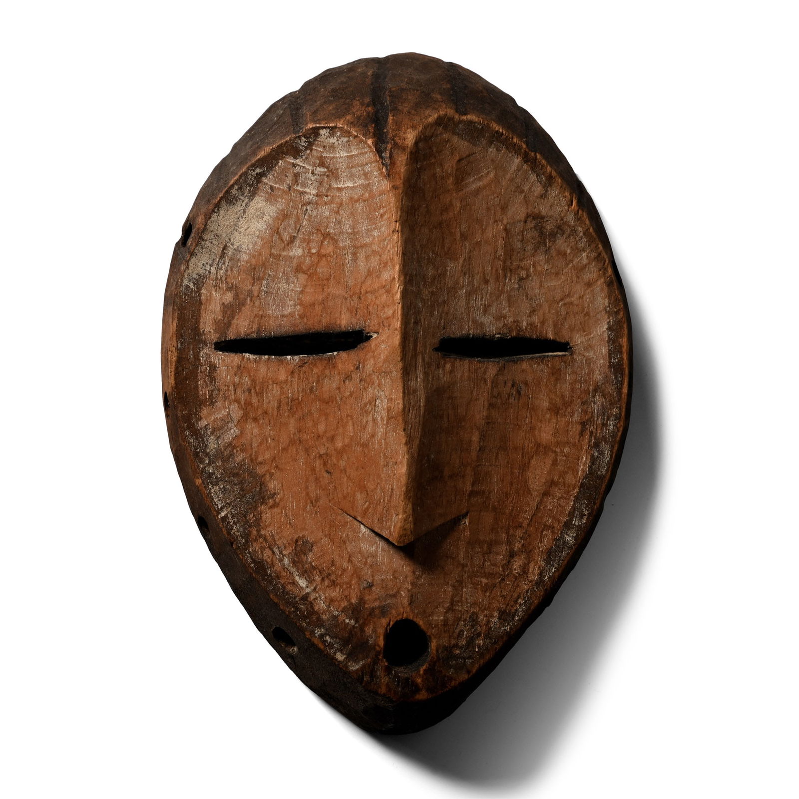 African Wooden Ceremonial Face Mask (1 of 1)