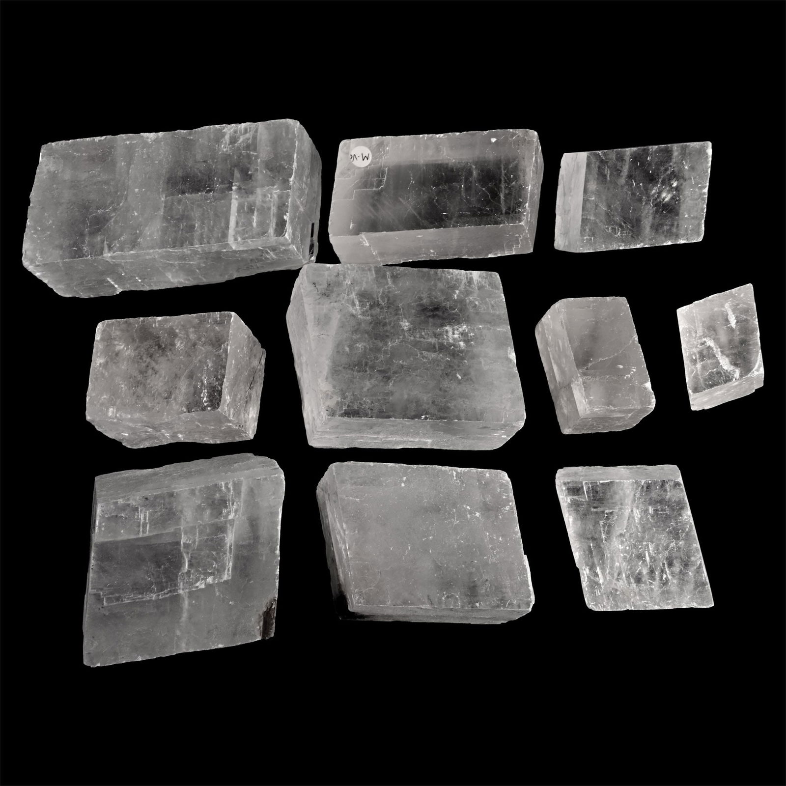 Very Large Iceland Spar Mineral Specimen Group [10] (1 of 1)