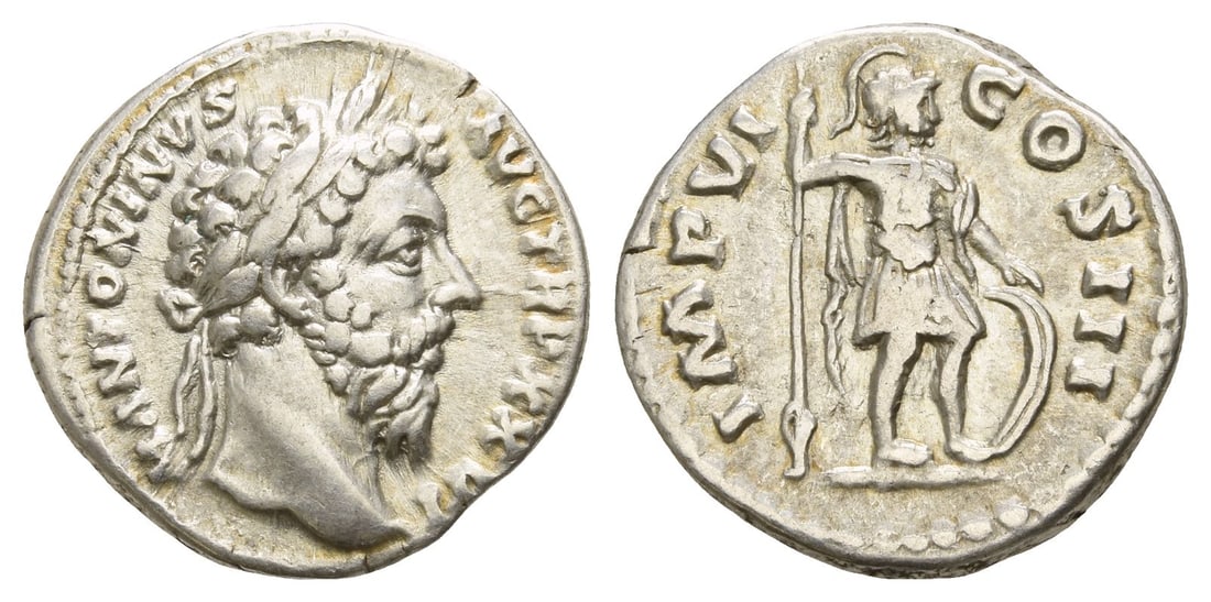 Marcus Aurelius AR Denarius. (1 of 1)