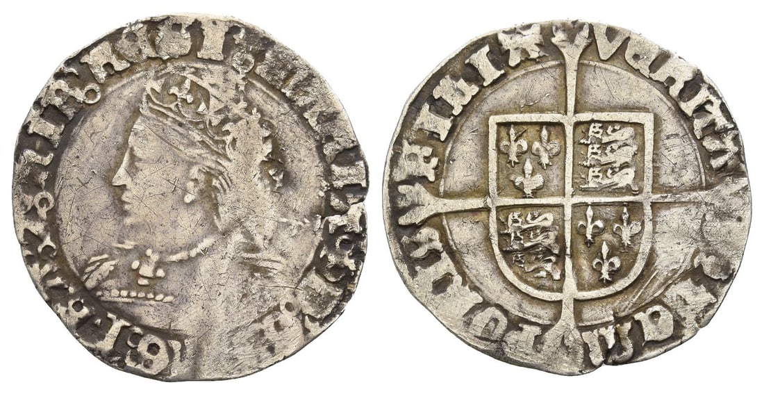 England. Tudor, Mary AR Groat. (1 of 1)