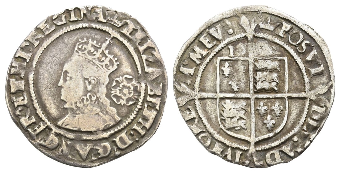 England. Tudor, Elizabeth I AR Sixpence. (1 of 1)