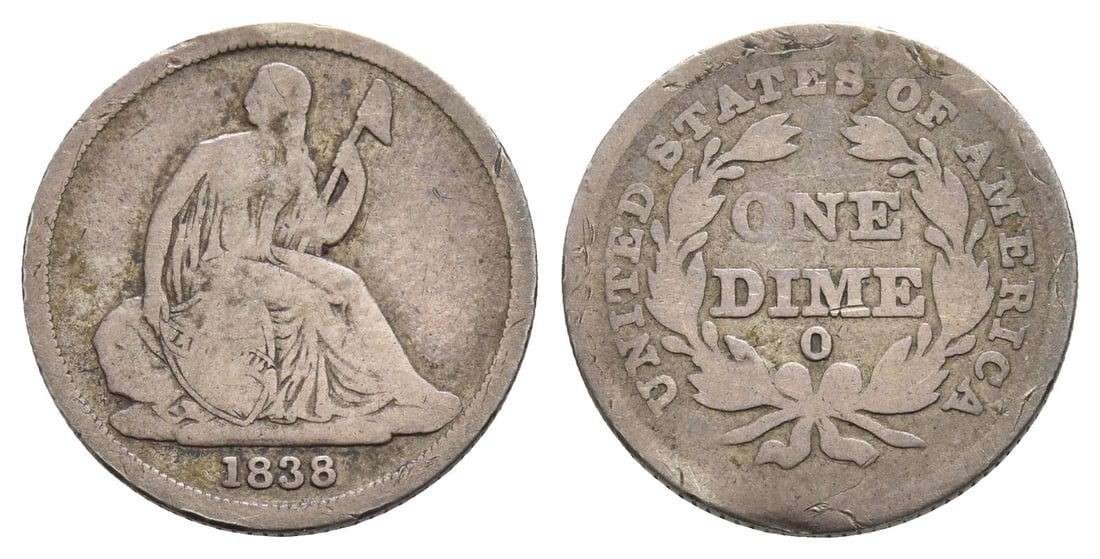 United States of America AR Dime or 10 Cents. (1 of 1)