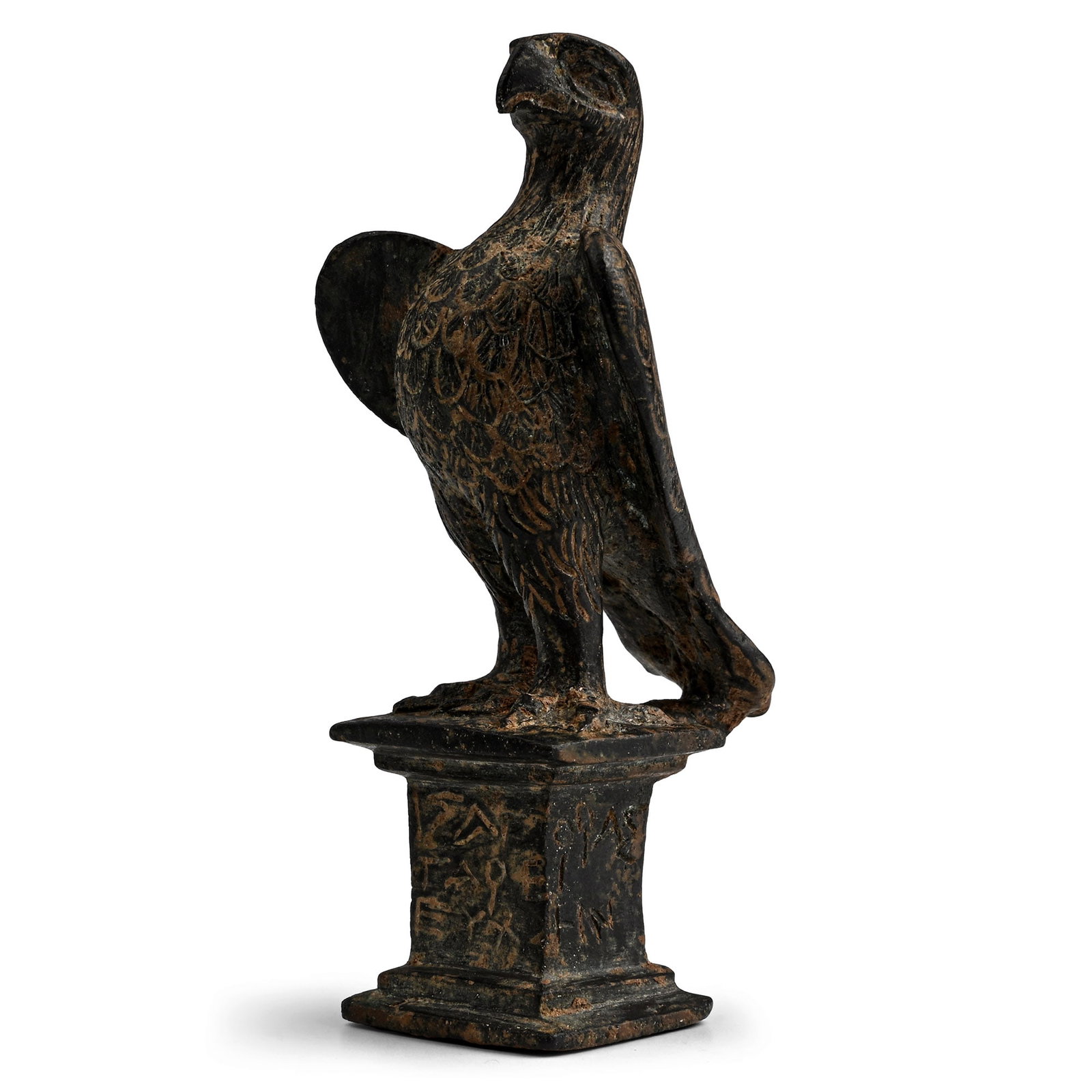 Roman Bronze Eagle with Dedication to Zeus (1 of 2)