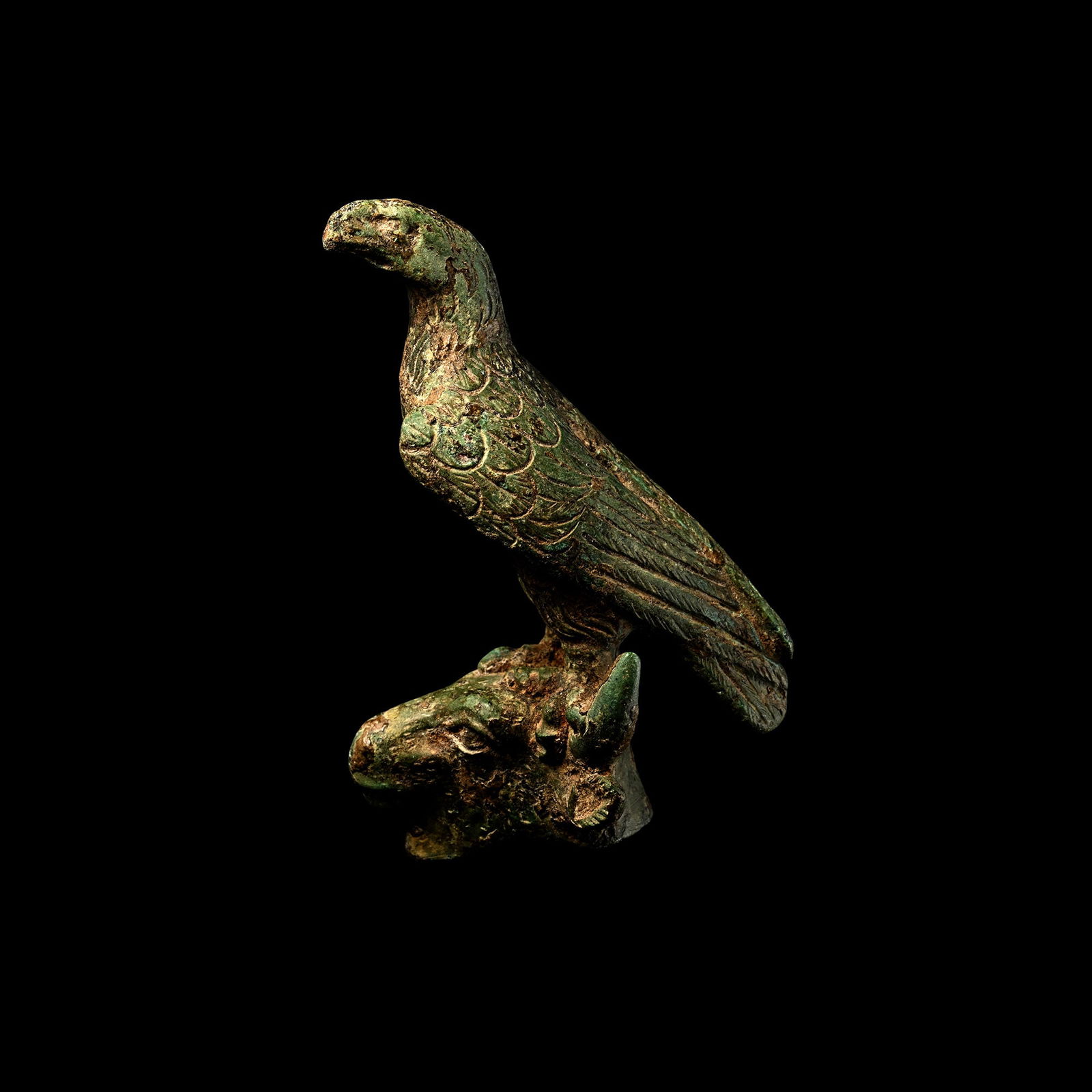 Roman Bronze Eagle on Bull's Head (1 of 2)