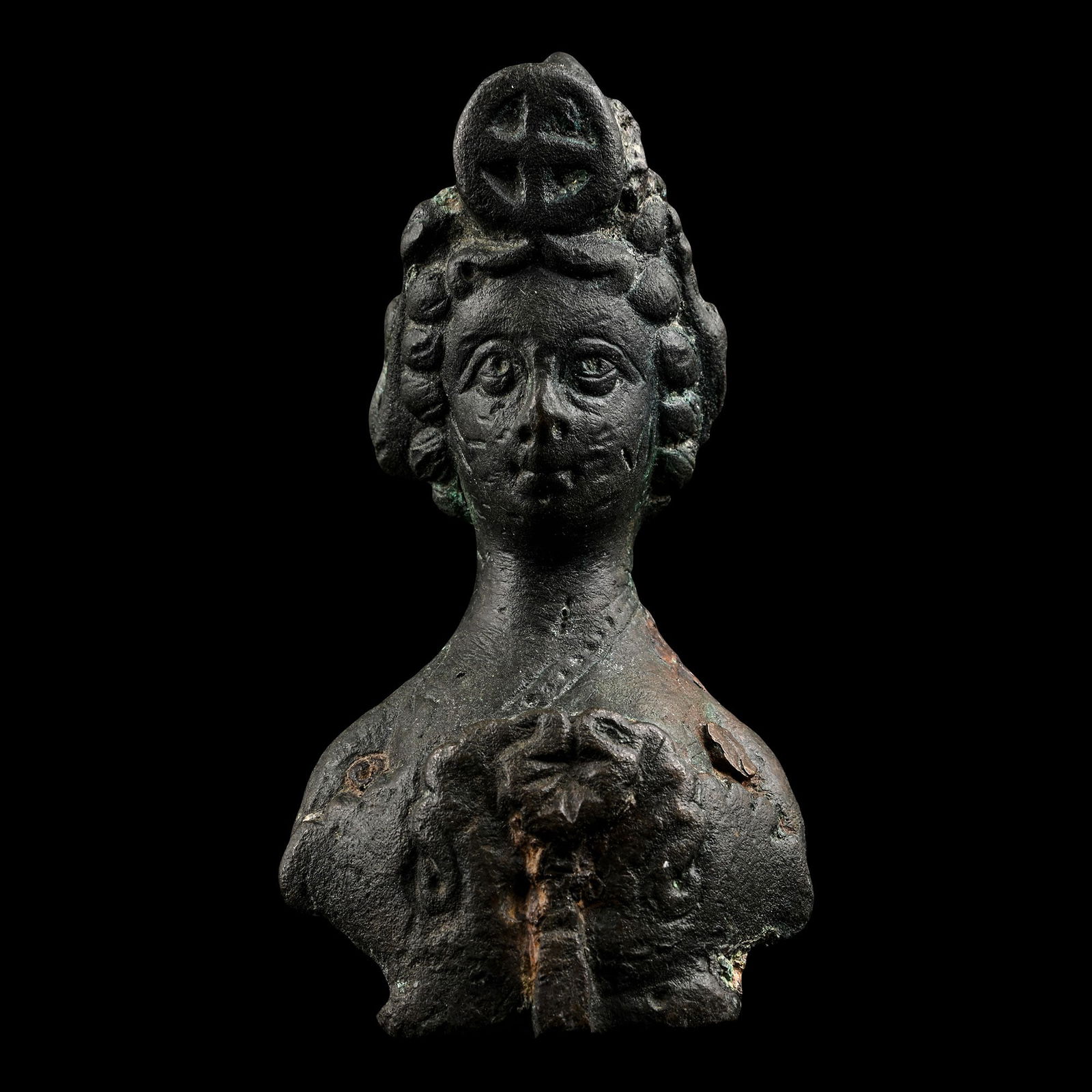 Byzantine Bronze Empress Mount (1 of 1)