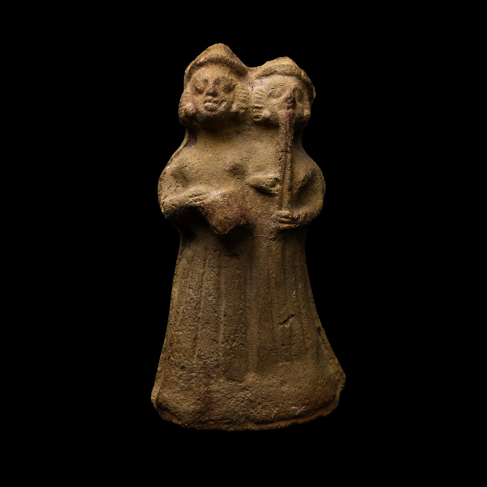 Graeco-Parthian Terracotta Figure of Musicians (1 of 2)
