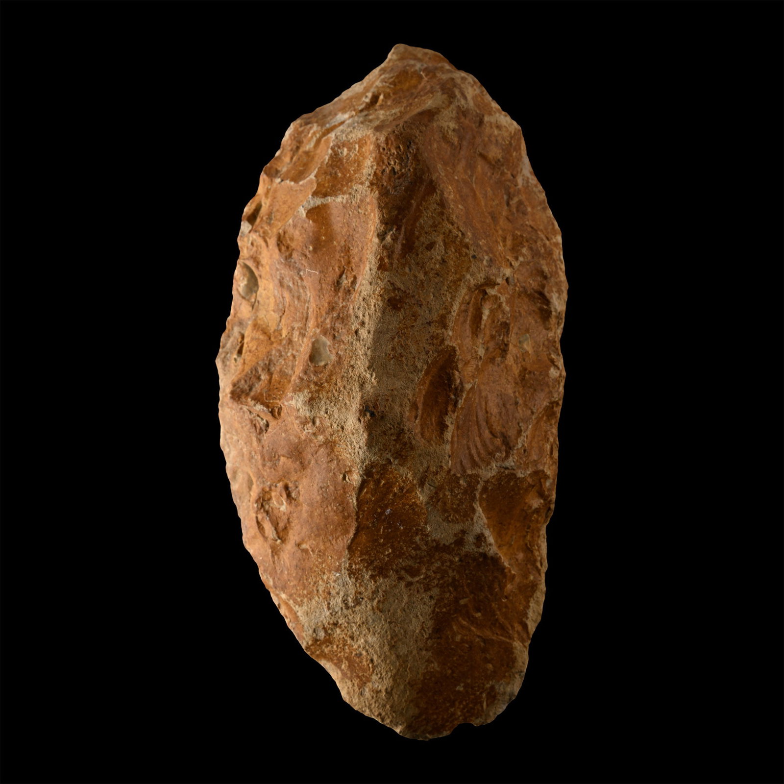 Huge Stone Age Acheulean Ovate Flint Handaxe (1 of 3)