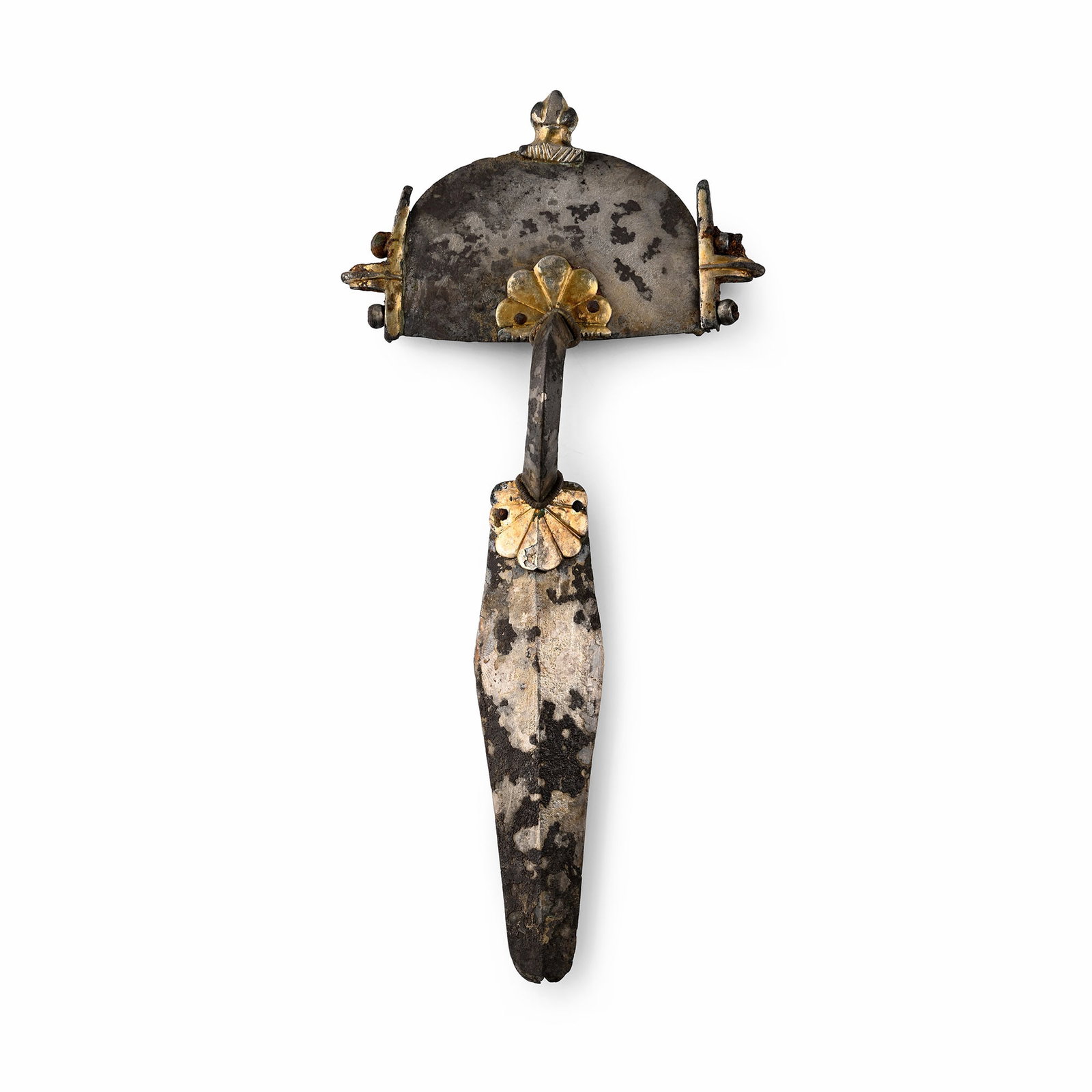 Large Gothic Silver-Gilt Fibula (1 of 2)