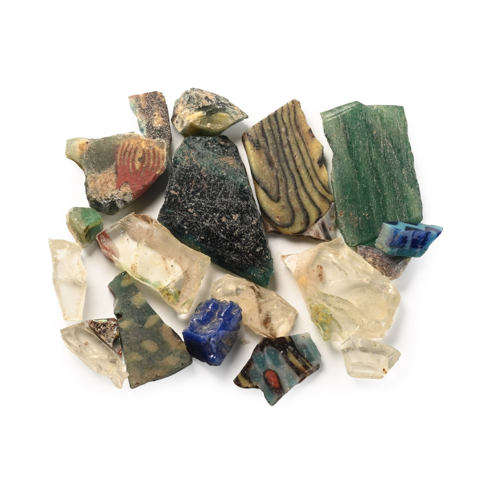 Romano-Egyptian Mosaic Glass Fragments (1 of 1)