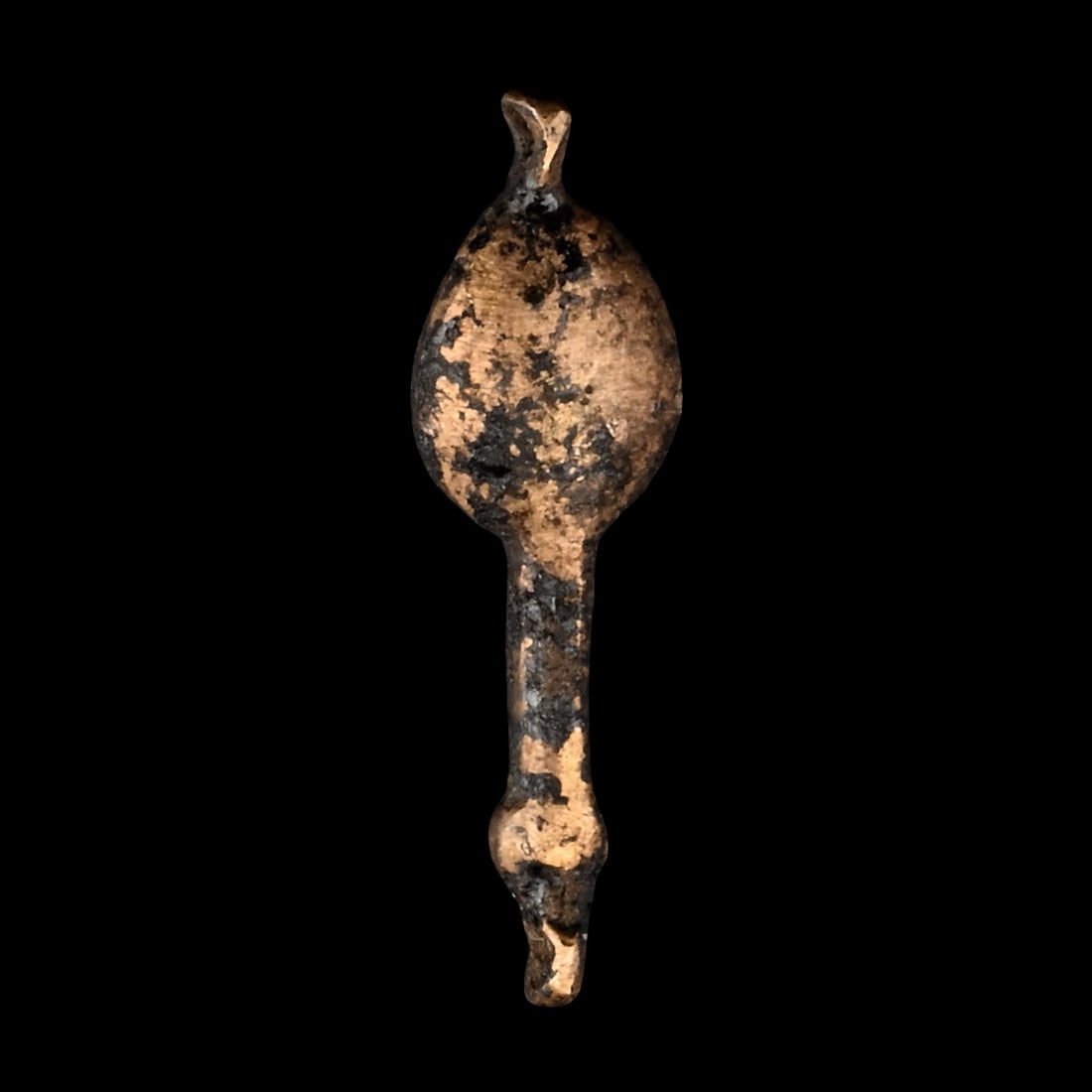 Egyptian Gold Nefer Bead (1 of 1)