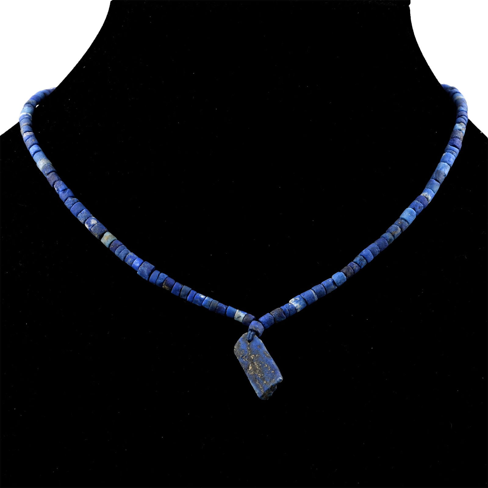 Bactrian Style Lapis Lazuli and Other Bead Necklace String (1 of 1)
