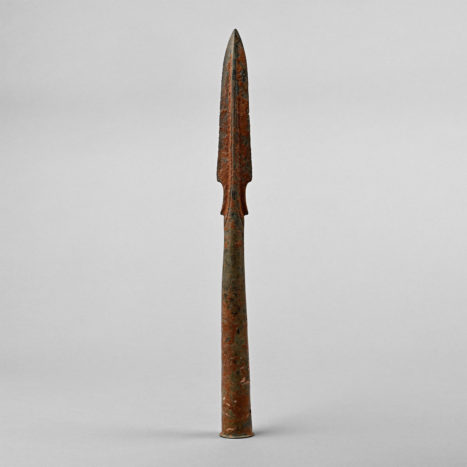 Chinese Zhou Bronze Socketted Spearhead (1 of 2)