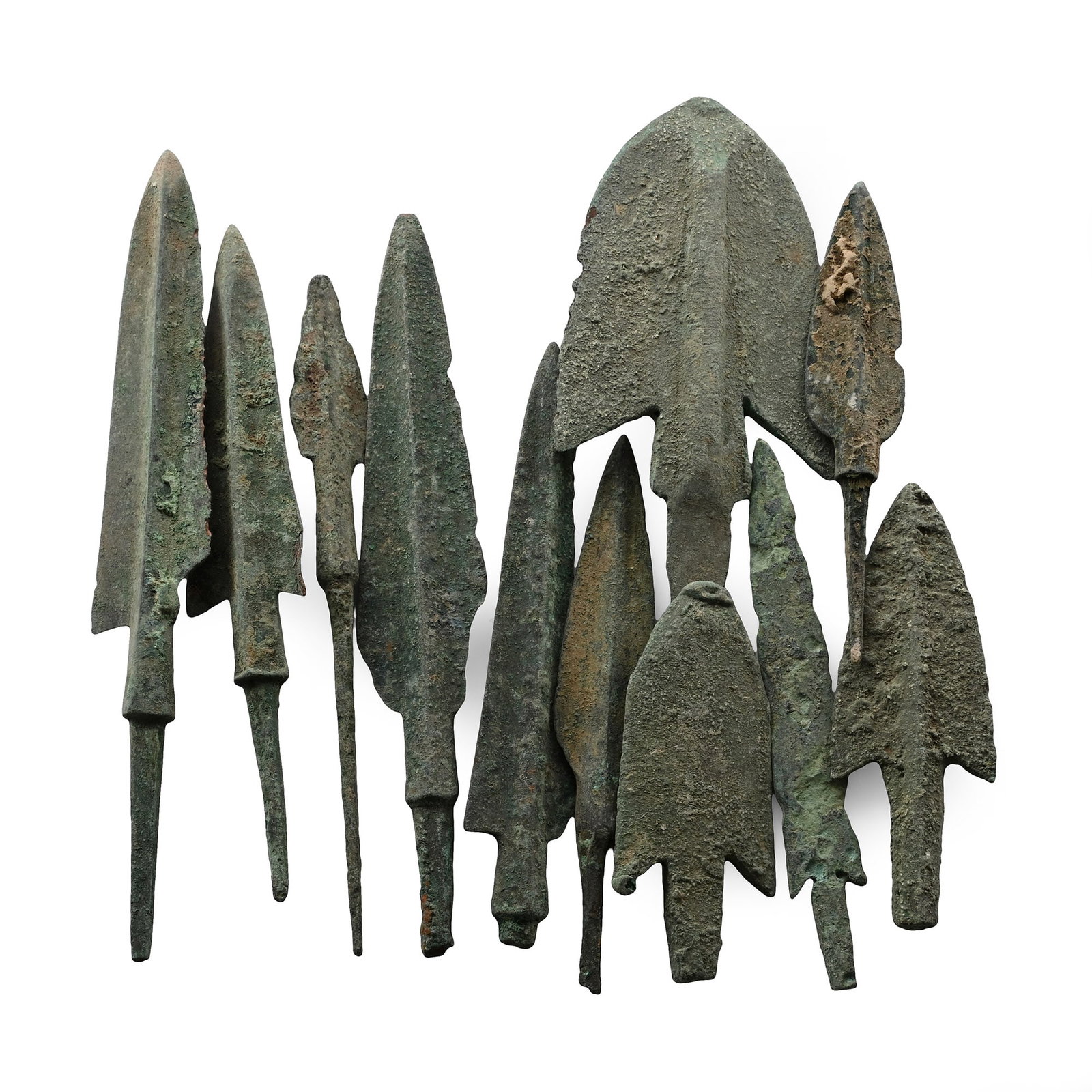 Western Asiatic Bronze Arrowhead Collection (1 of 1)