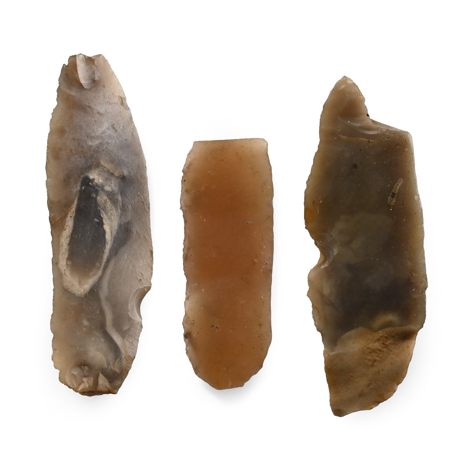 British Stone Age Flint Blades from Farnham (1 of 1)