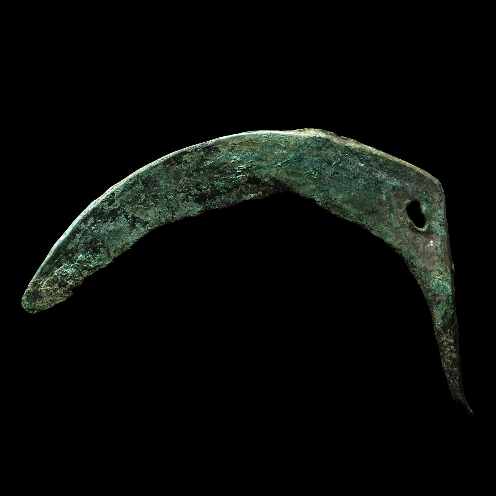 Large Bronze Age Tanged Sickle Blade (1 of 1)