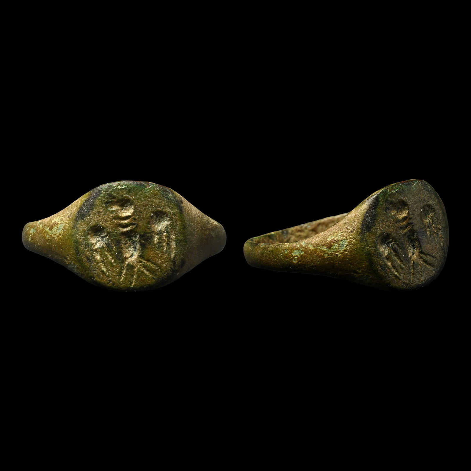 Medieval Ring with Spread Eagle (1 of 1)