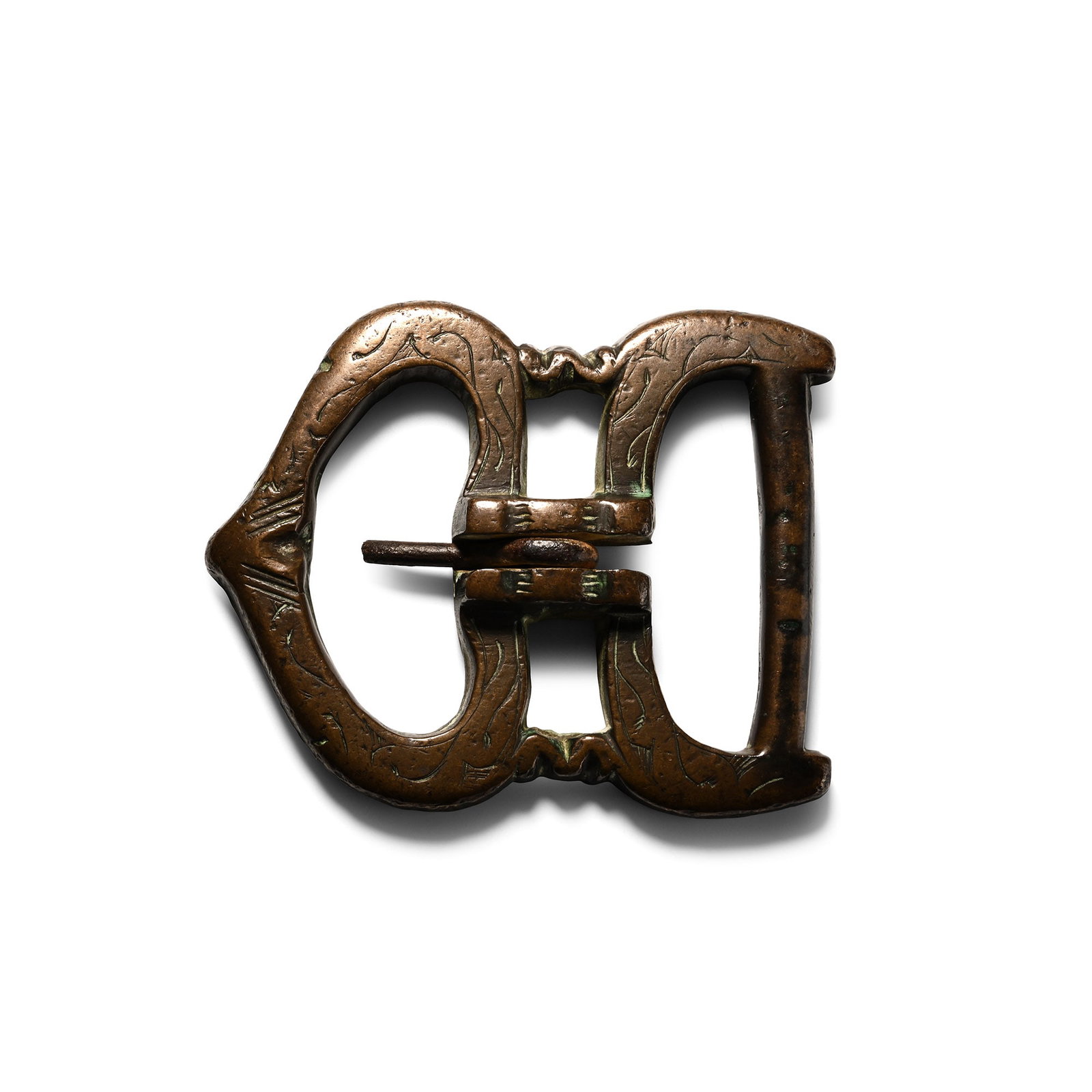Medieval Bronze Buckle (1 of 1)