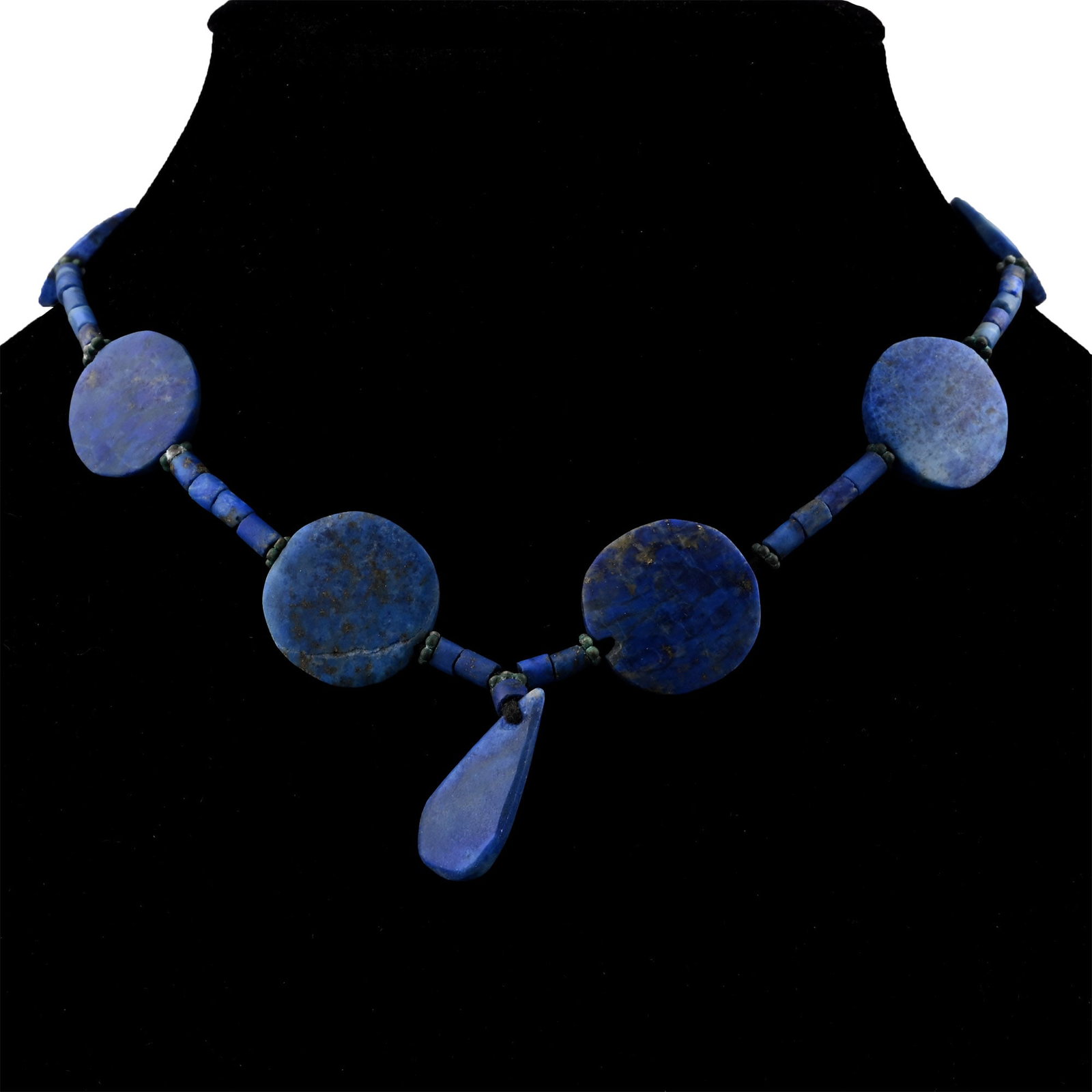 Bactrian Style Lapis Lazuli and Other Bead Necklace String (1 of 1)