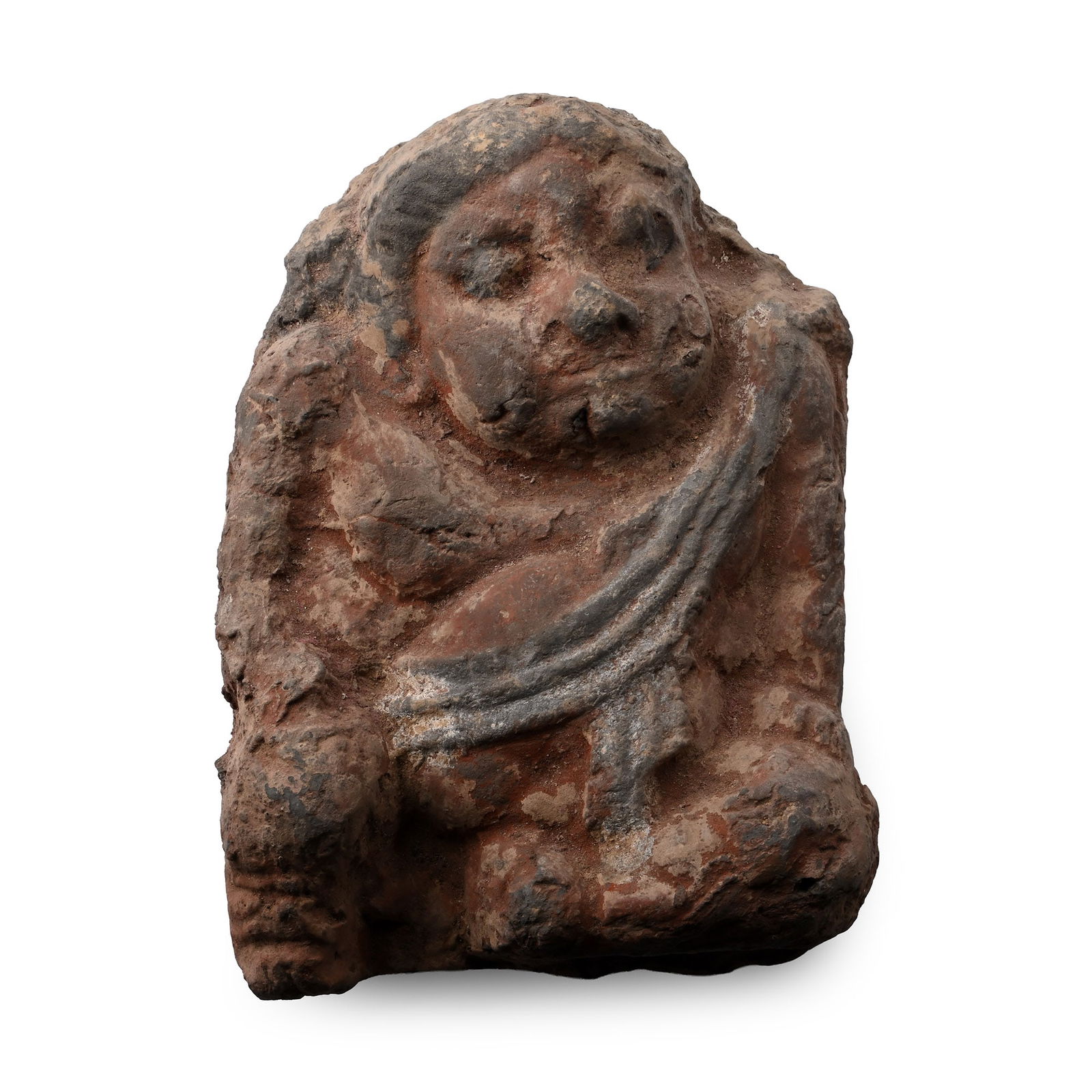 Chinese Song Terracotta Tile with Budai (1 of 1)
