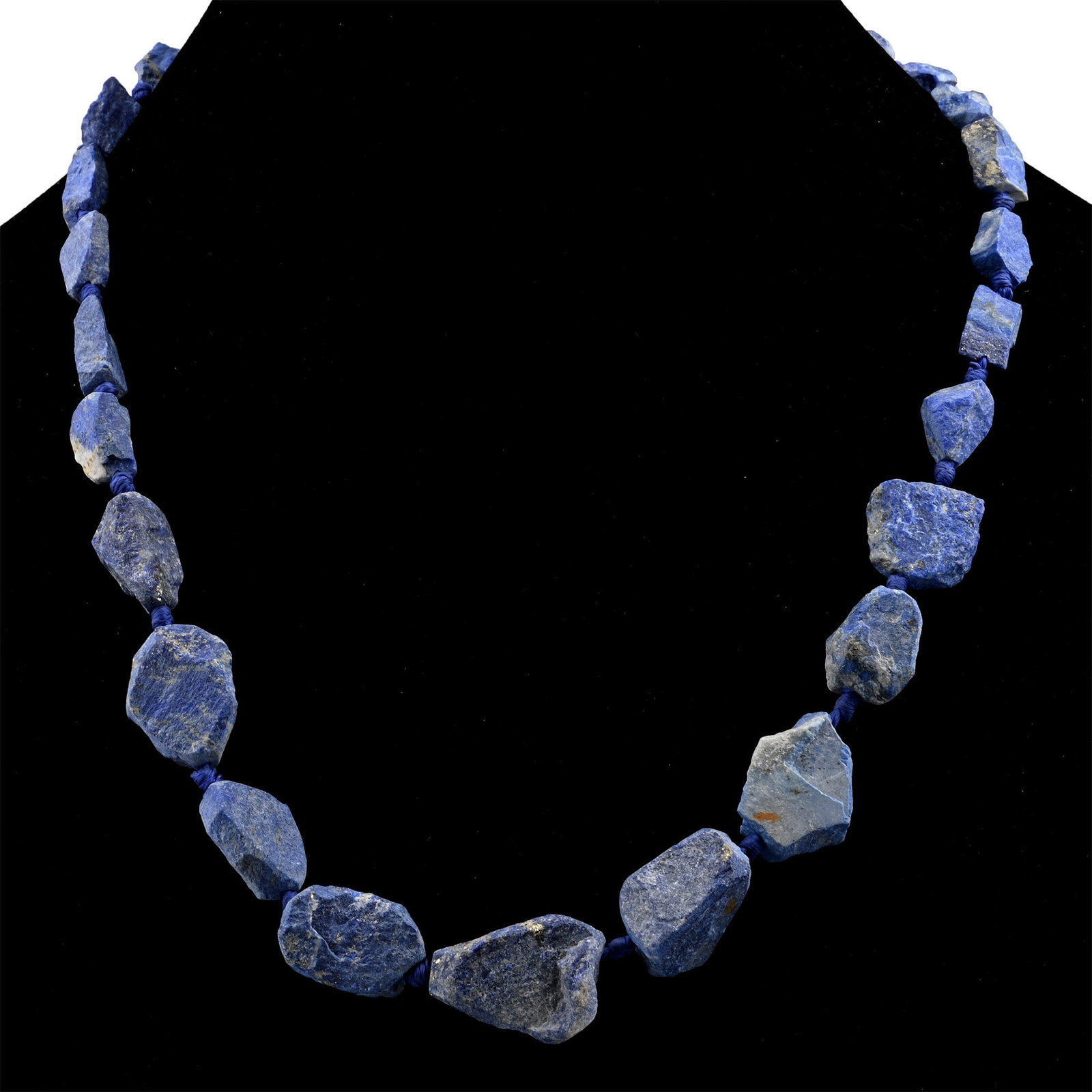 Lapis Lazuli and Other Bead Necklace String (1 of 1)