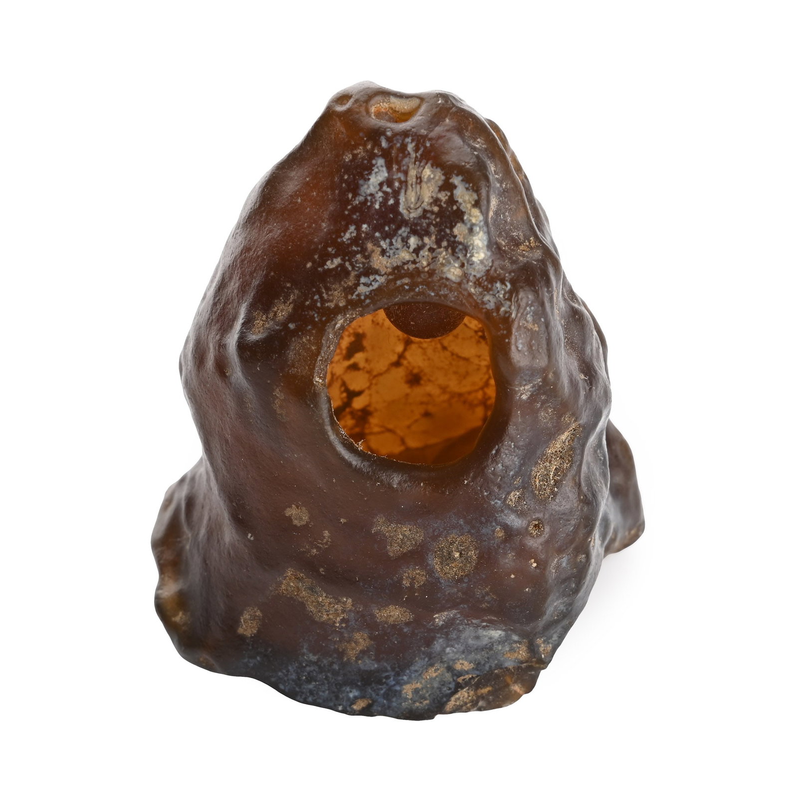 Hollow Glass Tektite 'Cave' From Meteorite Crater (1 of 1)