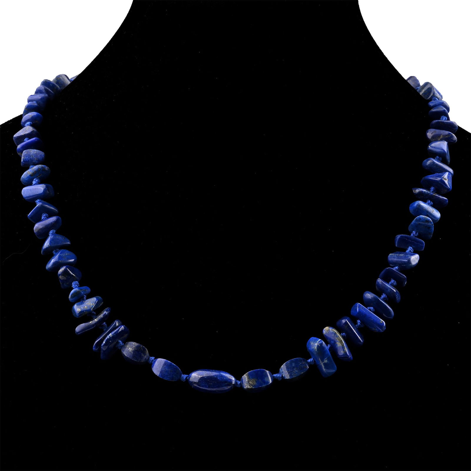 Bactrian Style Lapis Lazuli and Other Bead Necklace String (1 of 1)