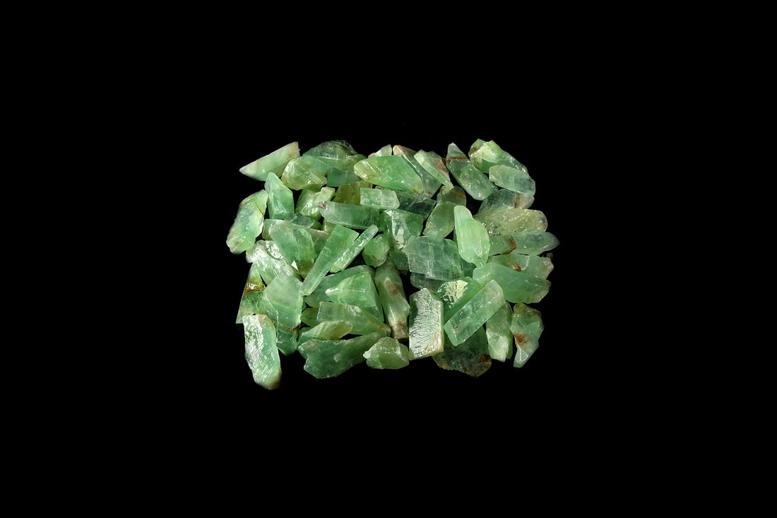 Pale Green Calcite Mineral Specimens (1 of 1)