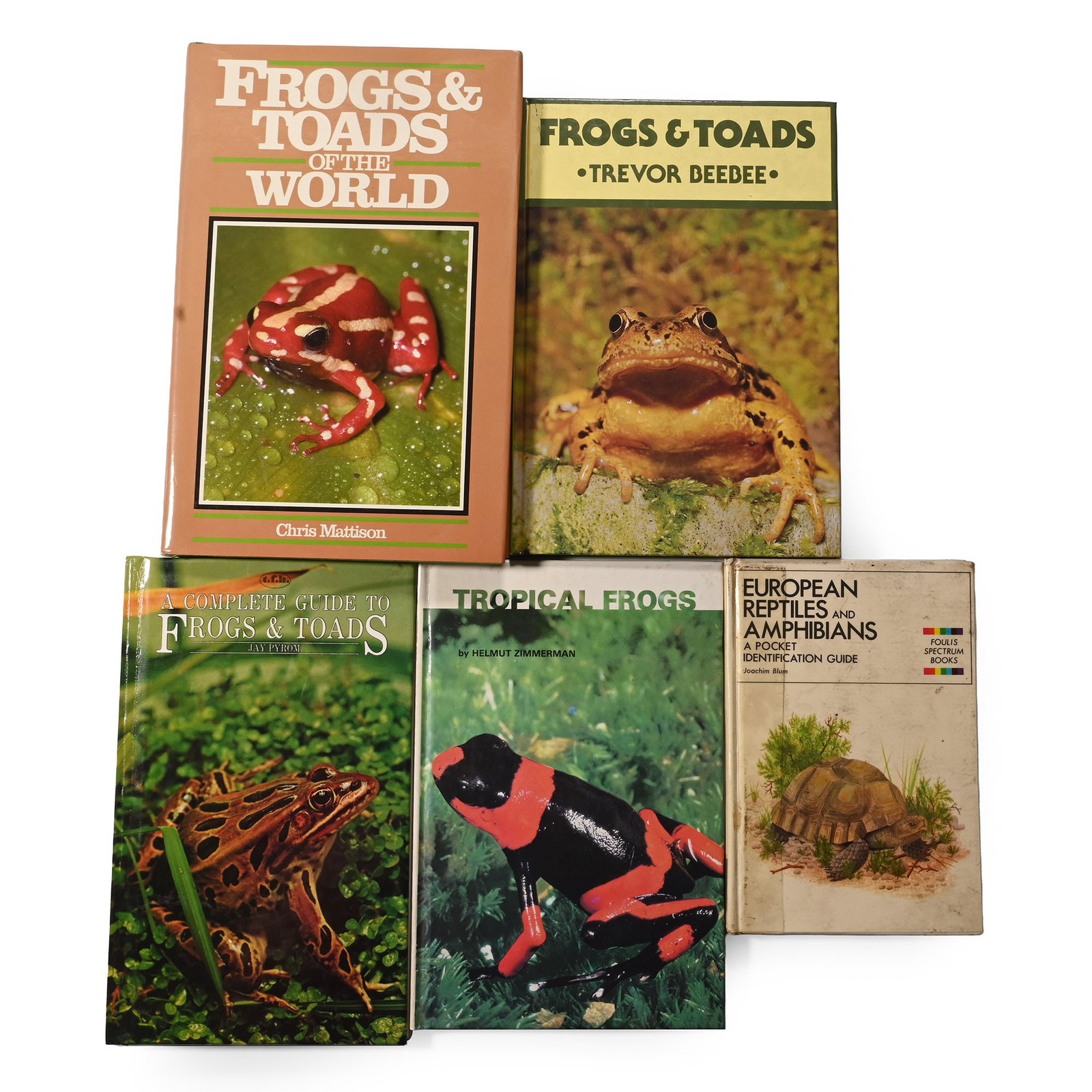 Books on Frogs, Reptiles and Amphibians - 5 Titles (1 of 1)