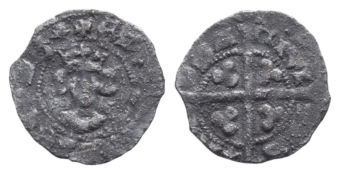 England. York, Edward IV AR Halfpenny. (1 of 1)
