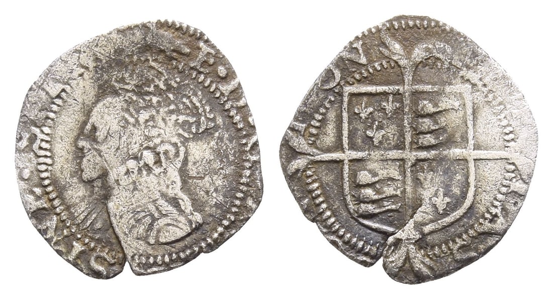 England. Tudor, Elizabeth I AR Penny. (1 of 1)