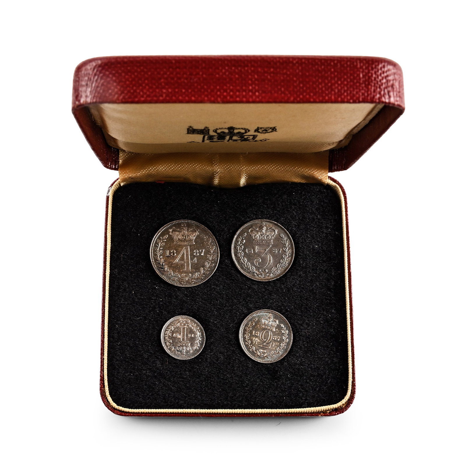 Great Britain. Hanover, Victoria AR Maundy Money Set. (1 of 1)