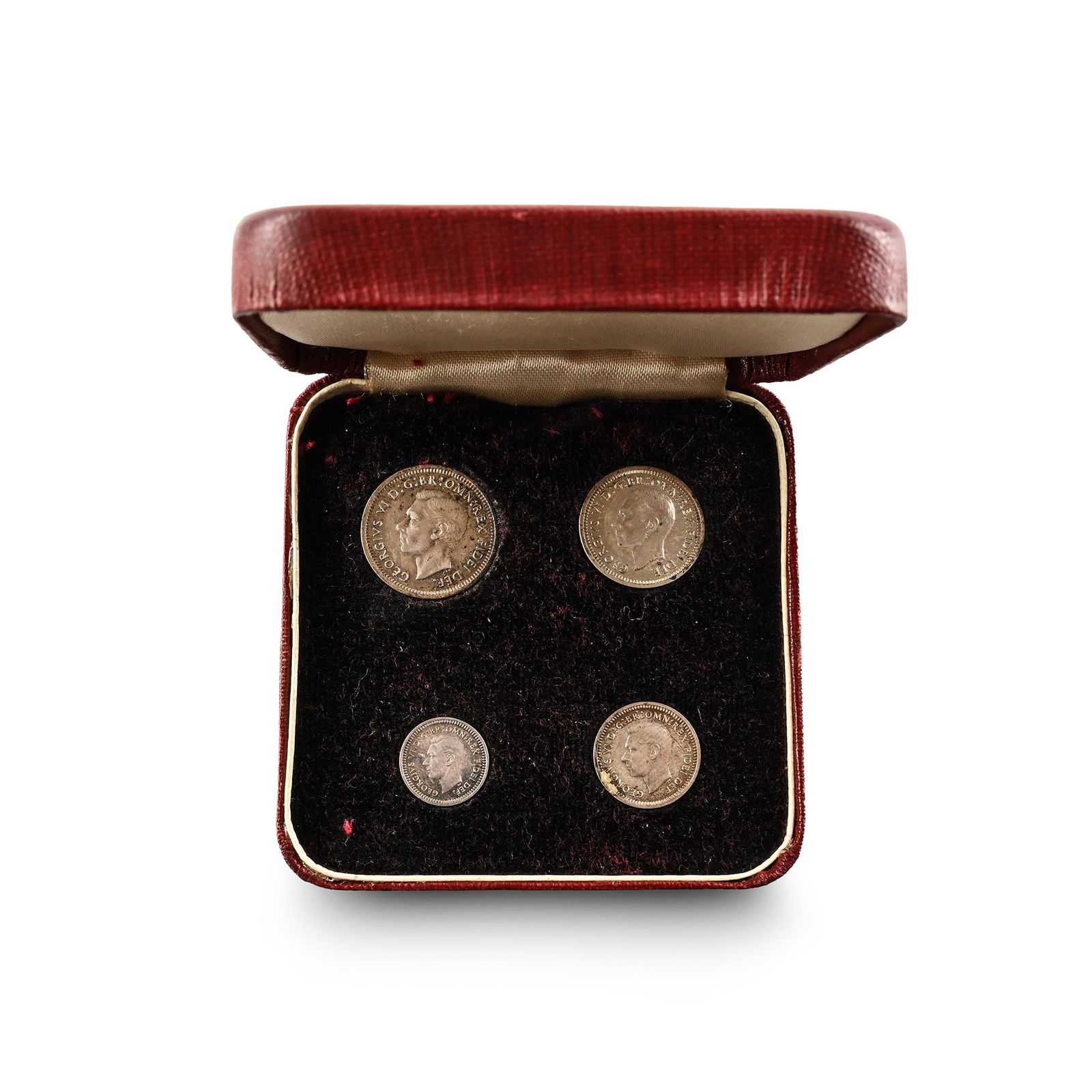 Great Britain. Windsor, George VI AR Maundy Money Set. (1 of 1)