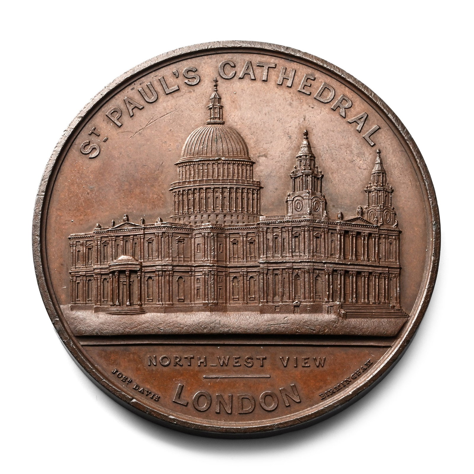 Great Britain. St Paul's Cathedral AE Medal. (1 of 2)