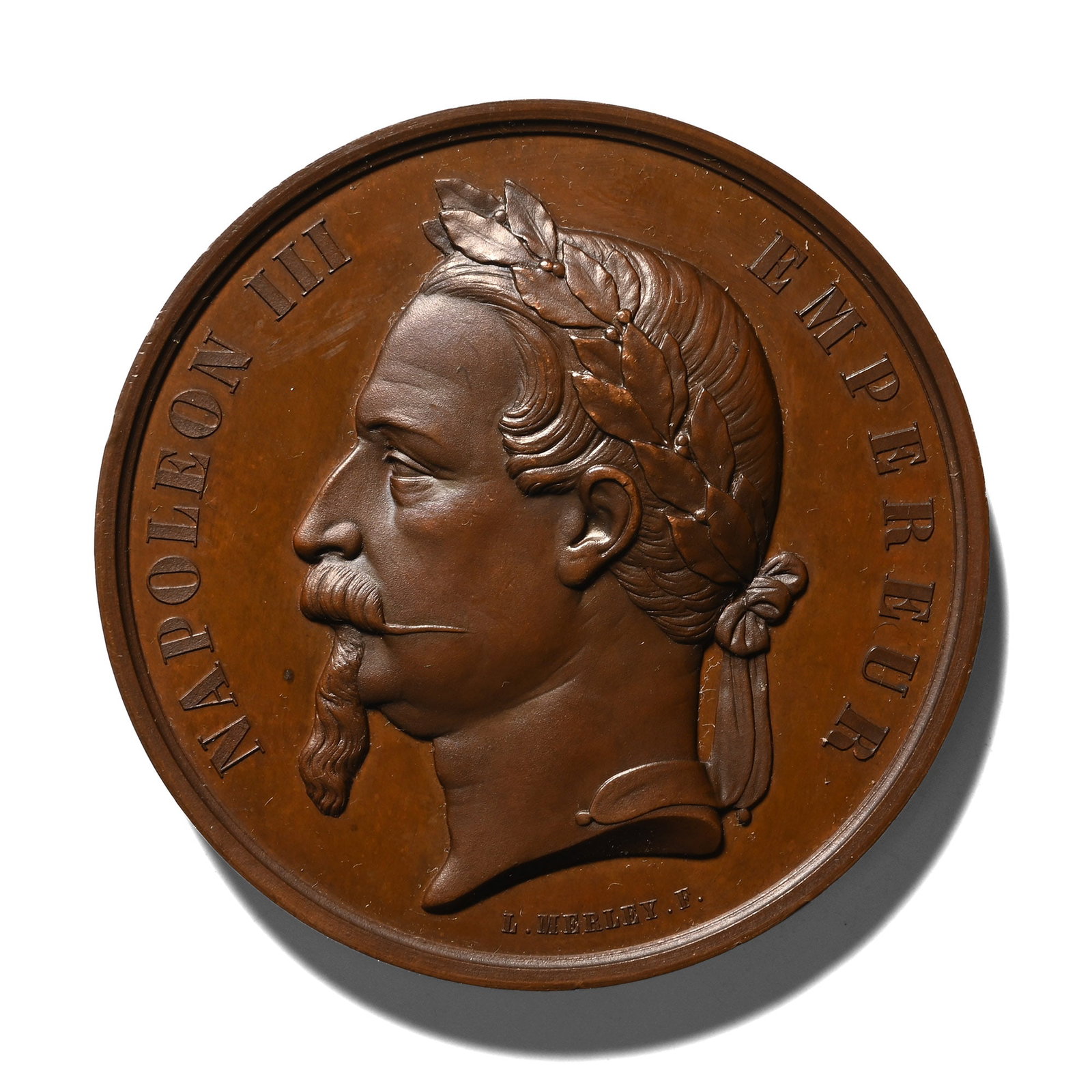 France. Second Empire, Napoléon III AE Medal. (1 of 2)