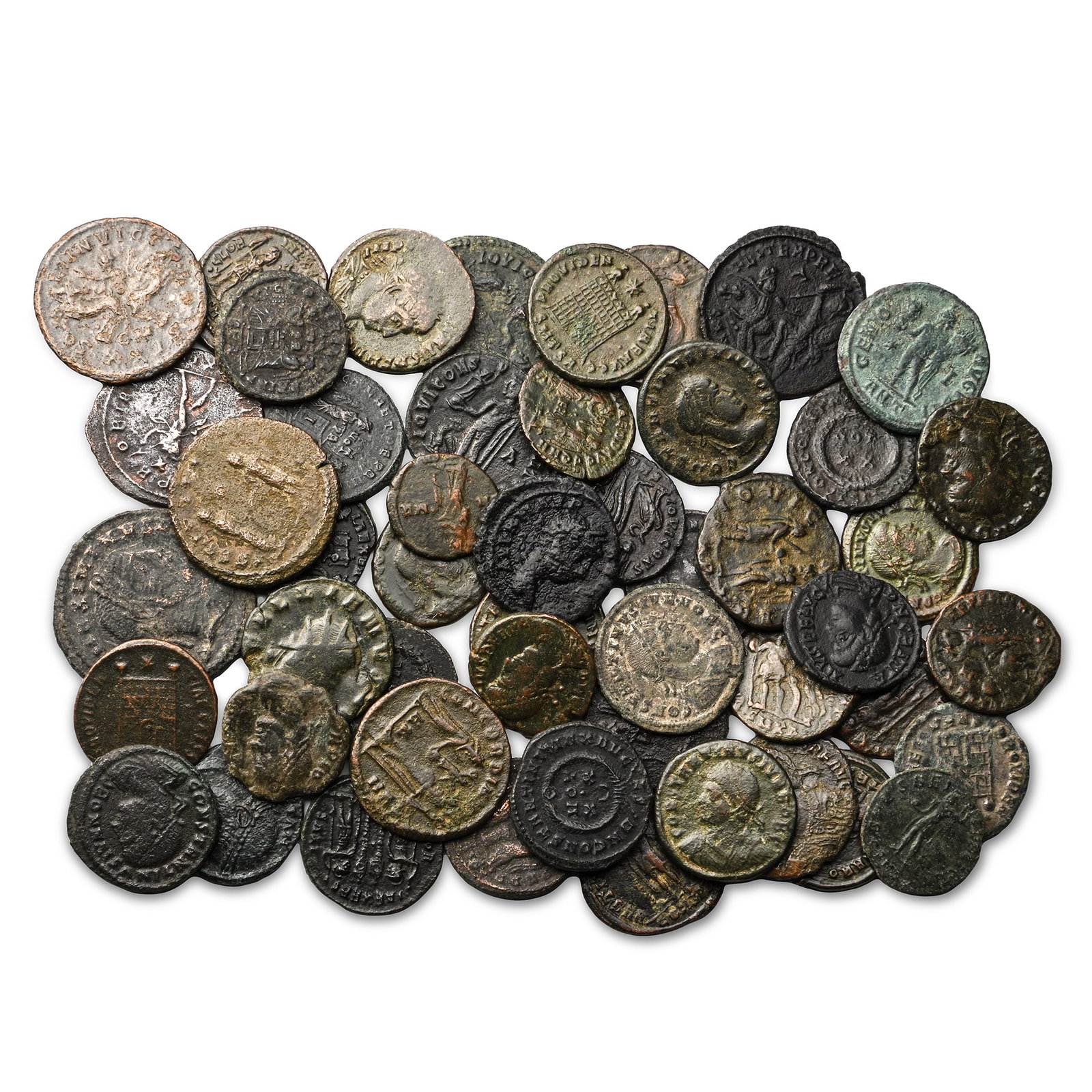 Group of Fifty [50] Roman Imperial AE Coins. (1 of 1)