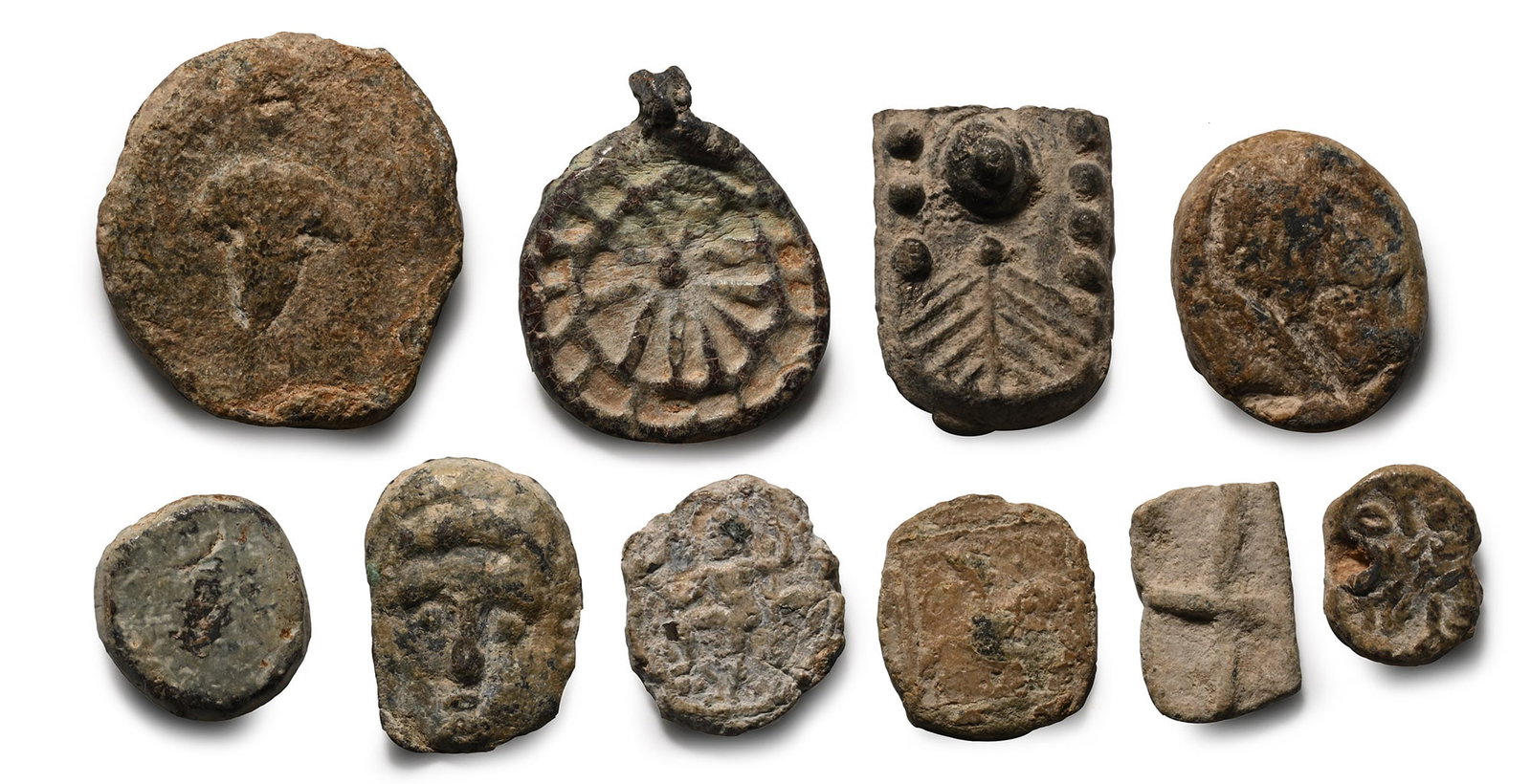 Group of ten [10] Byzantine and Later Lead Seals (1 of 1)