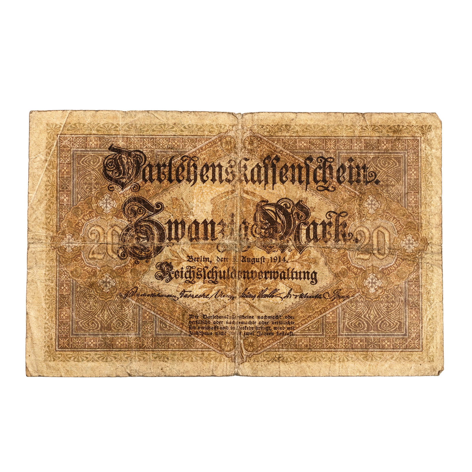 Germany. William II 20 Mark. (1 of 2)