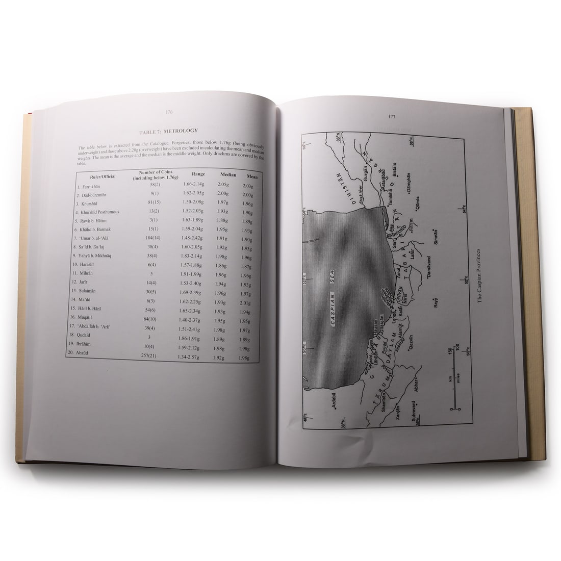 The Dabuyid Ispahbads and Early 'Abbasid Governors of Tabaristan: History and Numismatics: 2004 A.D. Hodge Mehdi Malek - London, 2004, hardback with dustwrapper, 185 pp, 37 plates; new. 1.14 kg, 30.5 x 21.5 cm (12 x 8 1/2 in.). [No Reserve] Property of a North London, UK, gentleman. TimeLin