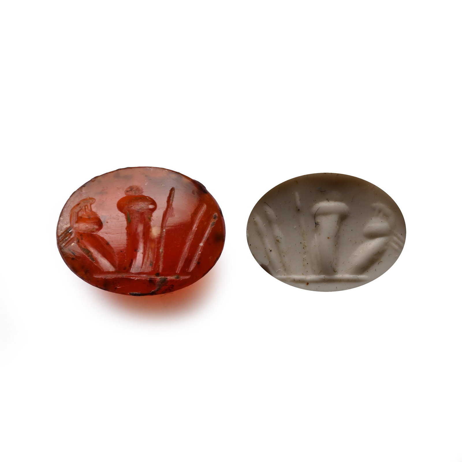 Roman Carnelian Gemstone with Altar (1 of 1)