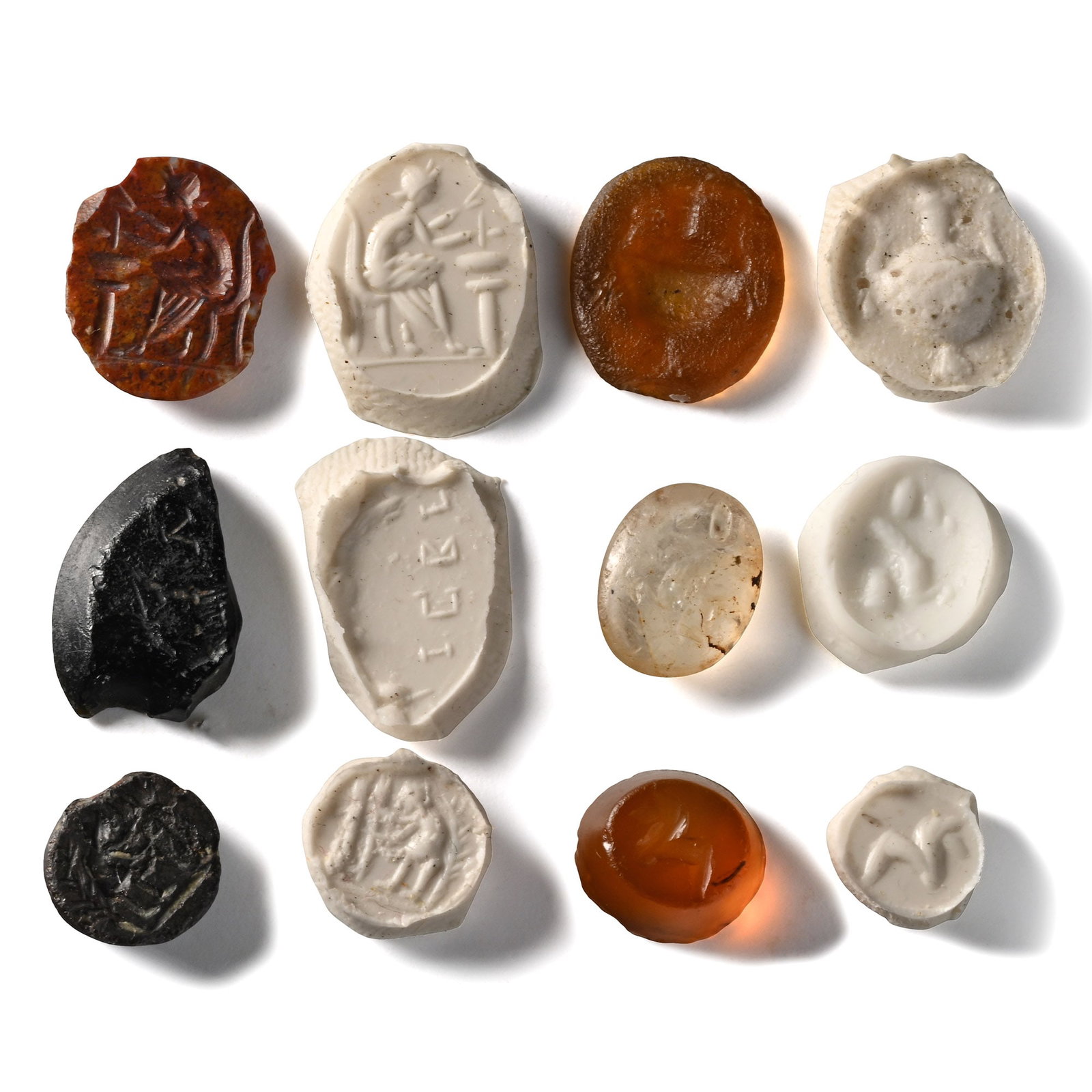 Roman Gemstone and Glass Intaglio Collection (1 of 1)