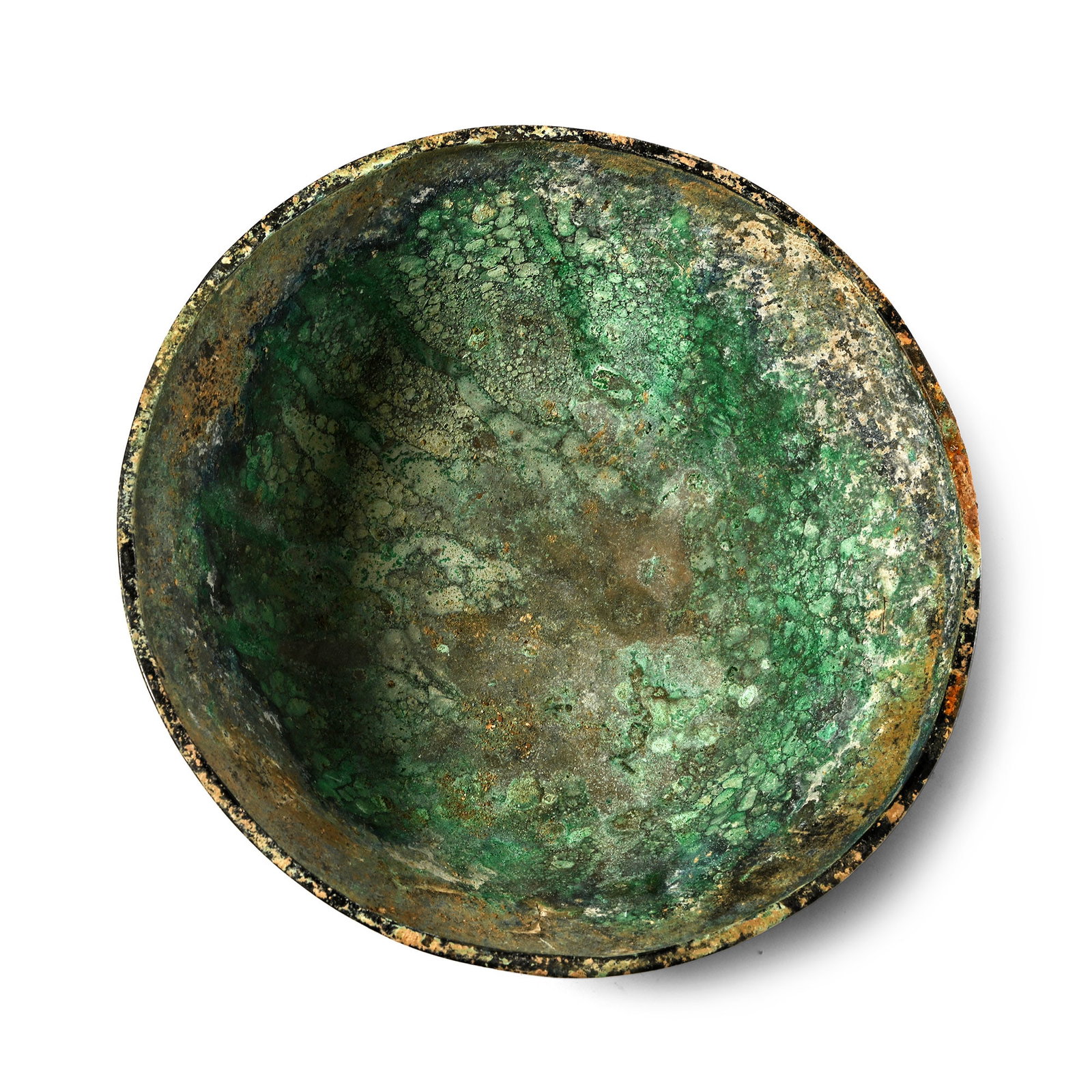 Western Asiatic Polished Bronze Bowl (1 of 1)