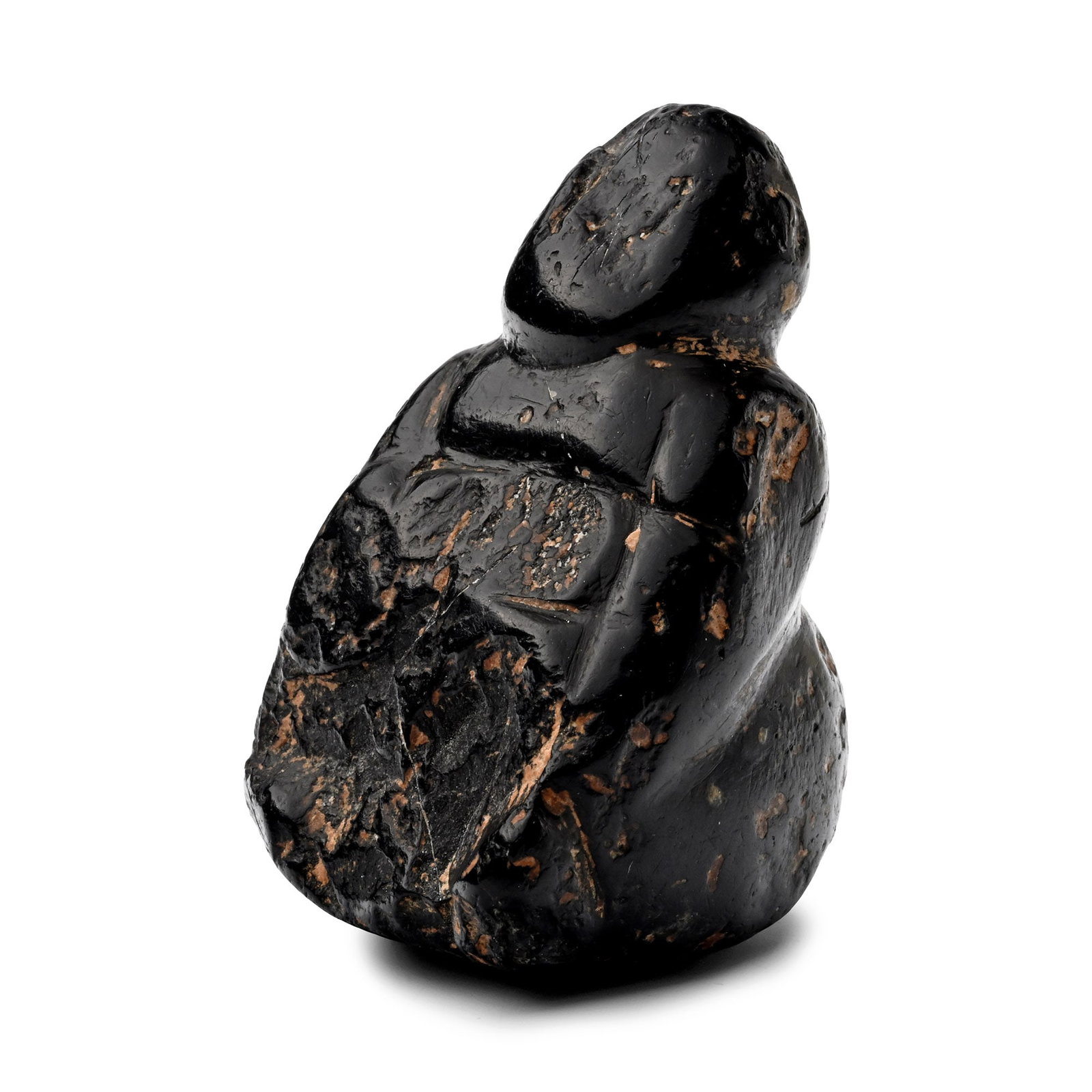 Anatolian Obsidian Idol (1 of 1)