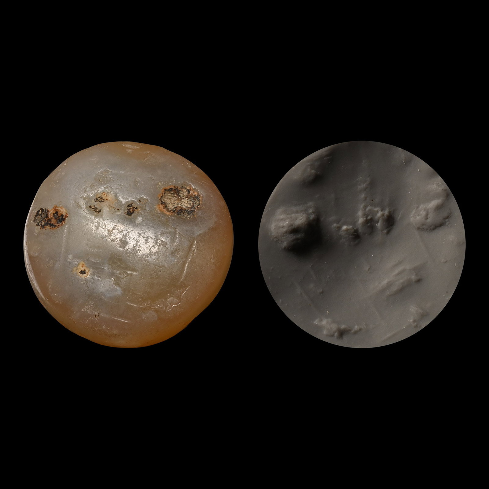 Large Sasanian Agate Stamp Seal (1 of 1)