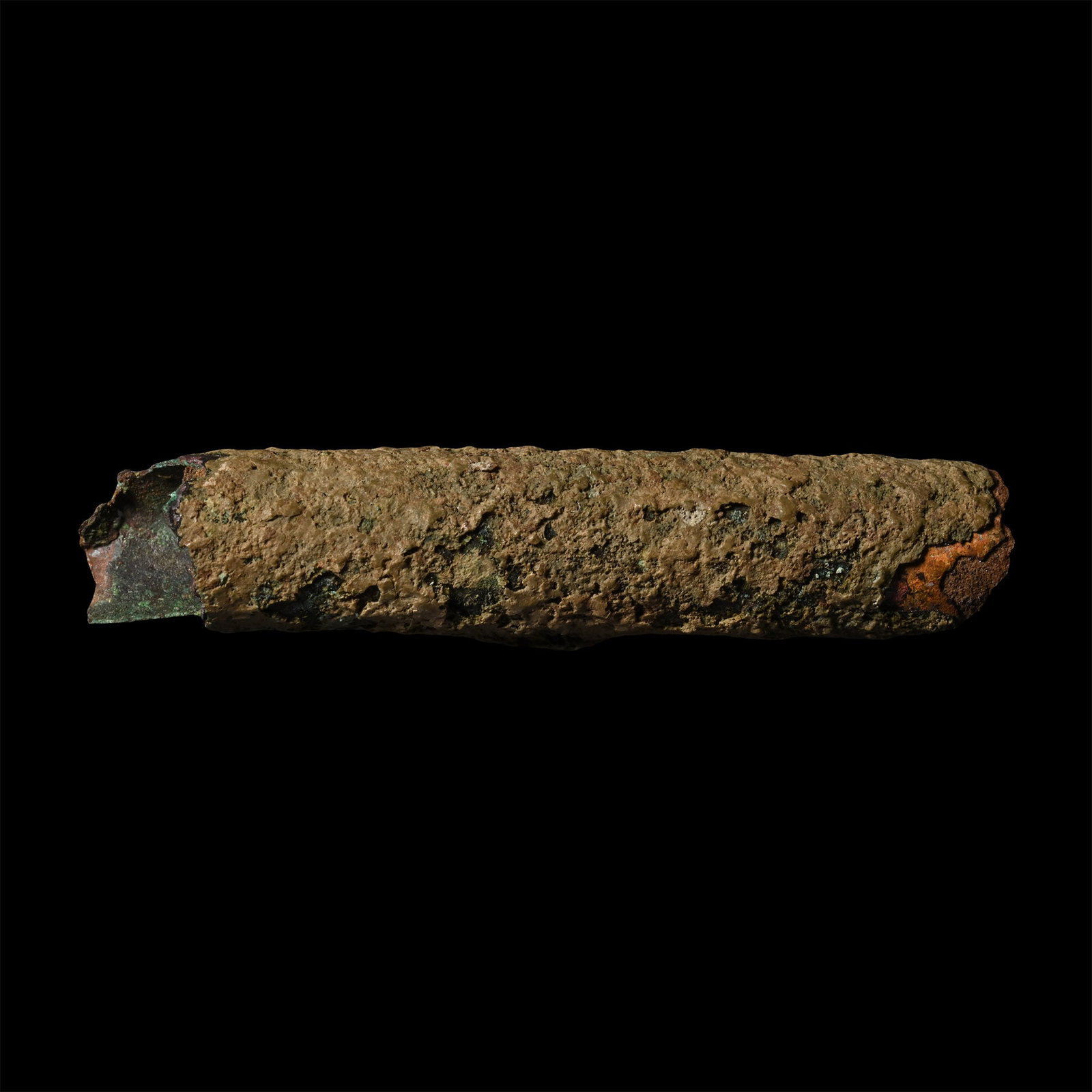 Western Asiatic Bronze Scroll Fragment (1 of 1)