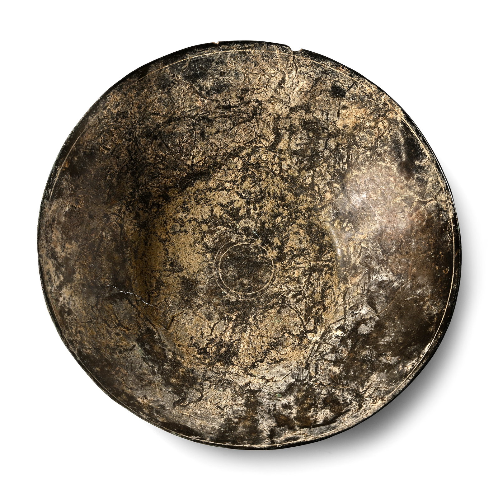 Western Asiatic Polished Bronze Bowl (1 of 1)